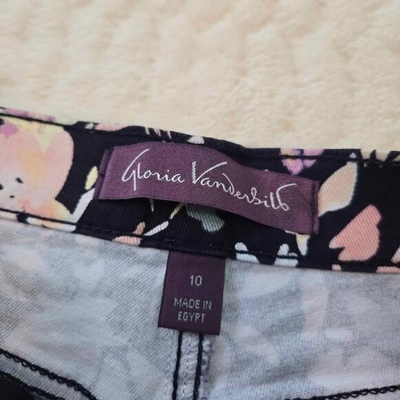 Gloria Vanderbilt Amanda Capri Built-in Slimming Panel NEW Women's Size 10 #830 - Picture 5 of 9